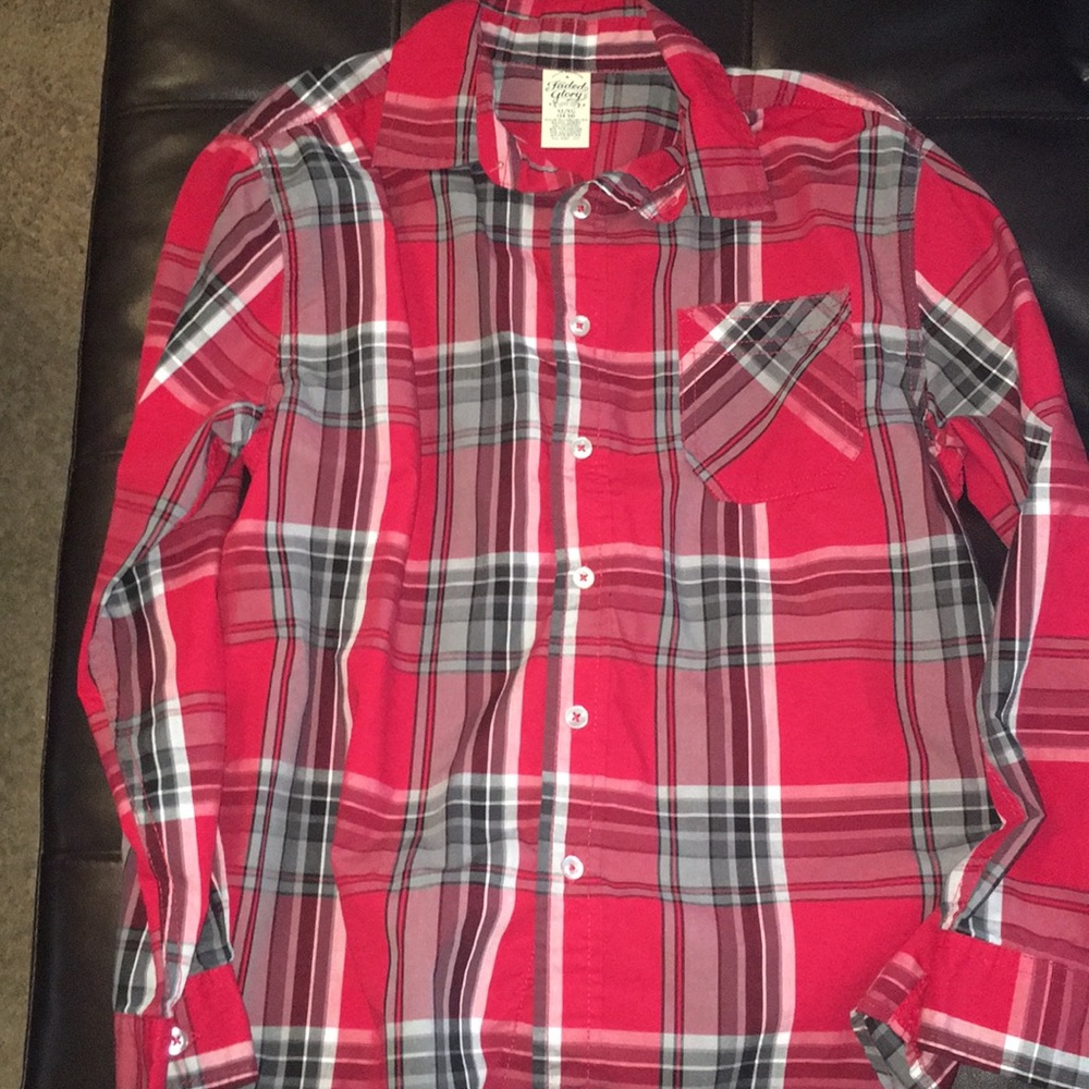 Button Down Shirt, Youth XL, 14-16.